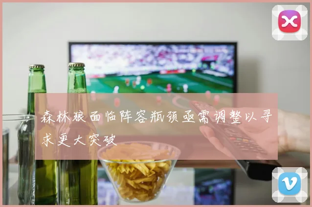 森林狼面临阵容瓶颈亟需调整以寻求更大突破